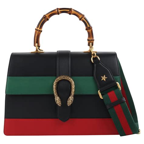 gucci bag black green red|red gucci shoulder bag.